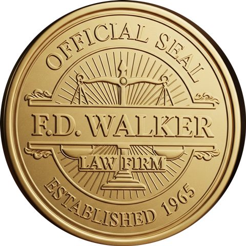 FD Walker Law Firm Official Seal 